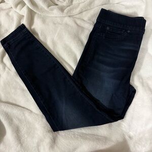 Levi Strauss Dark-washed skinny jeans